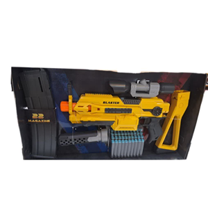 اسباب بازی تفنگ مسلسل رگباری باتری خور BLASTER SHOTS-اسباب بازی تفنگ